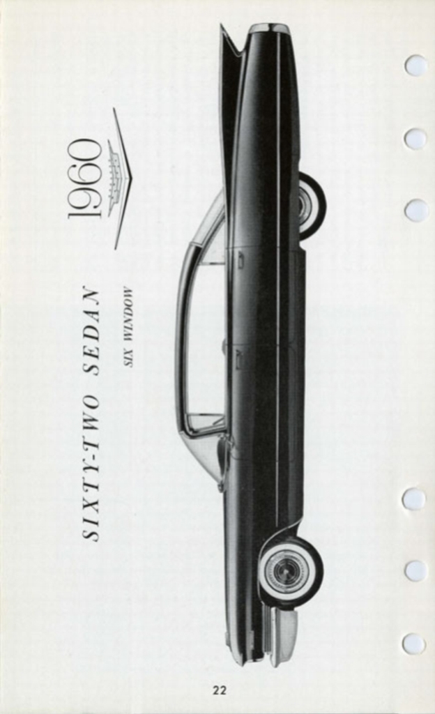 1960 Cadillac Salesmans Data Book Page 131
